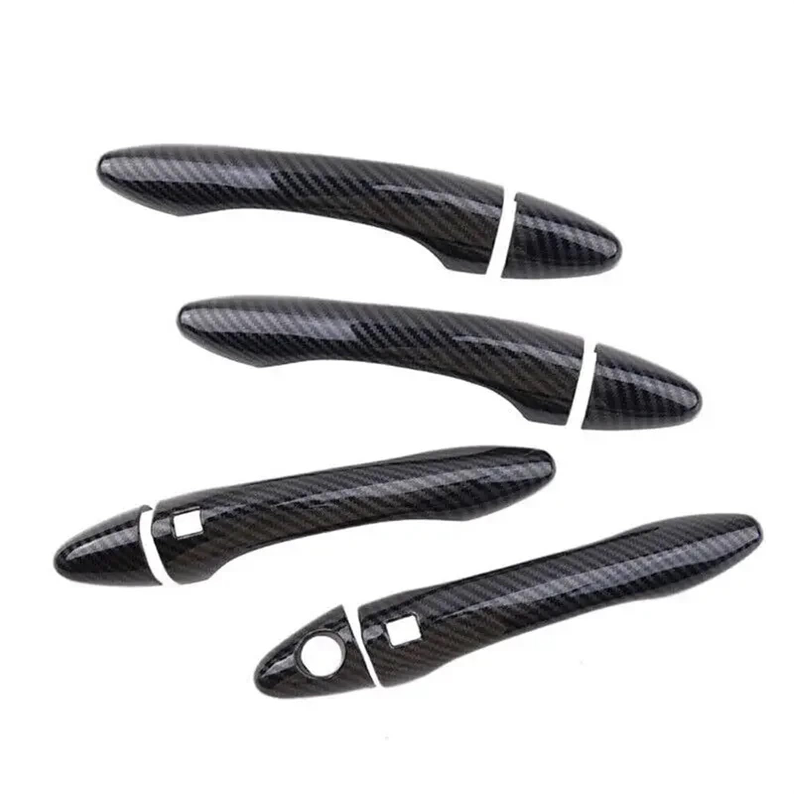Mrrrvfoex Smart Type Carbon Door Handle Trim Compatible With Kia For Optima K5 2011 2012 2013 2014 2015 Car Door Handle Cover Car Accessories Car Exterior Door Handle Decoration Shell(Smart Type Carbon)