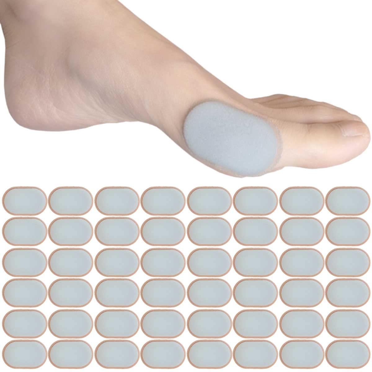Chiroplax Foam & Fabric Bunion Cushions Protector Pads Patch Cover Bandage Hallux Valgus Tailor's Bunionette Relief Blister Chafing Rubbing Waterproof