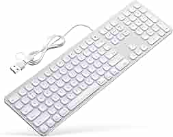 Amazon | Apple Mac OS用ホワイトアルミニウムバックライト