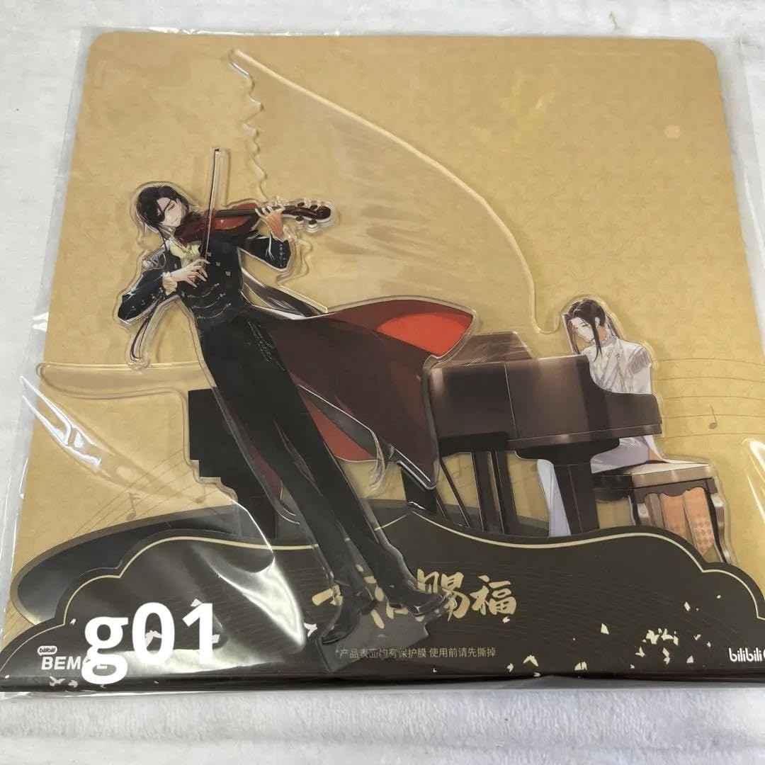 天官賜福 A賞 特大アクリルスタンド&バースデーボックス×2 最終値下】天官賜福 POPUPSHOP A賞 特大アクリルフィギュア アクスタ