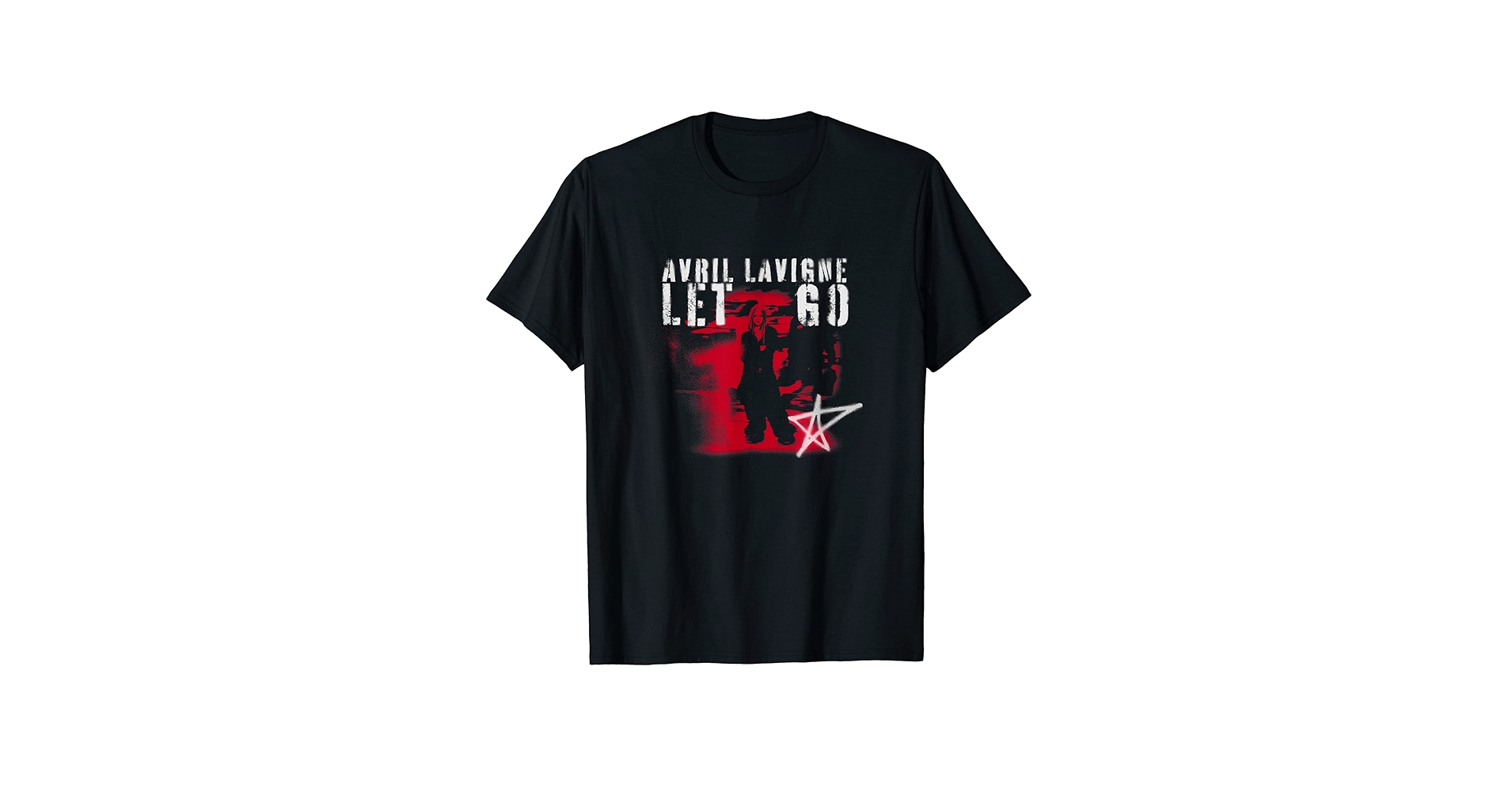 Amazon | 公式 アヴリル・ラヴィーン Let Go Spraypaint Tシャツ