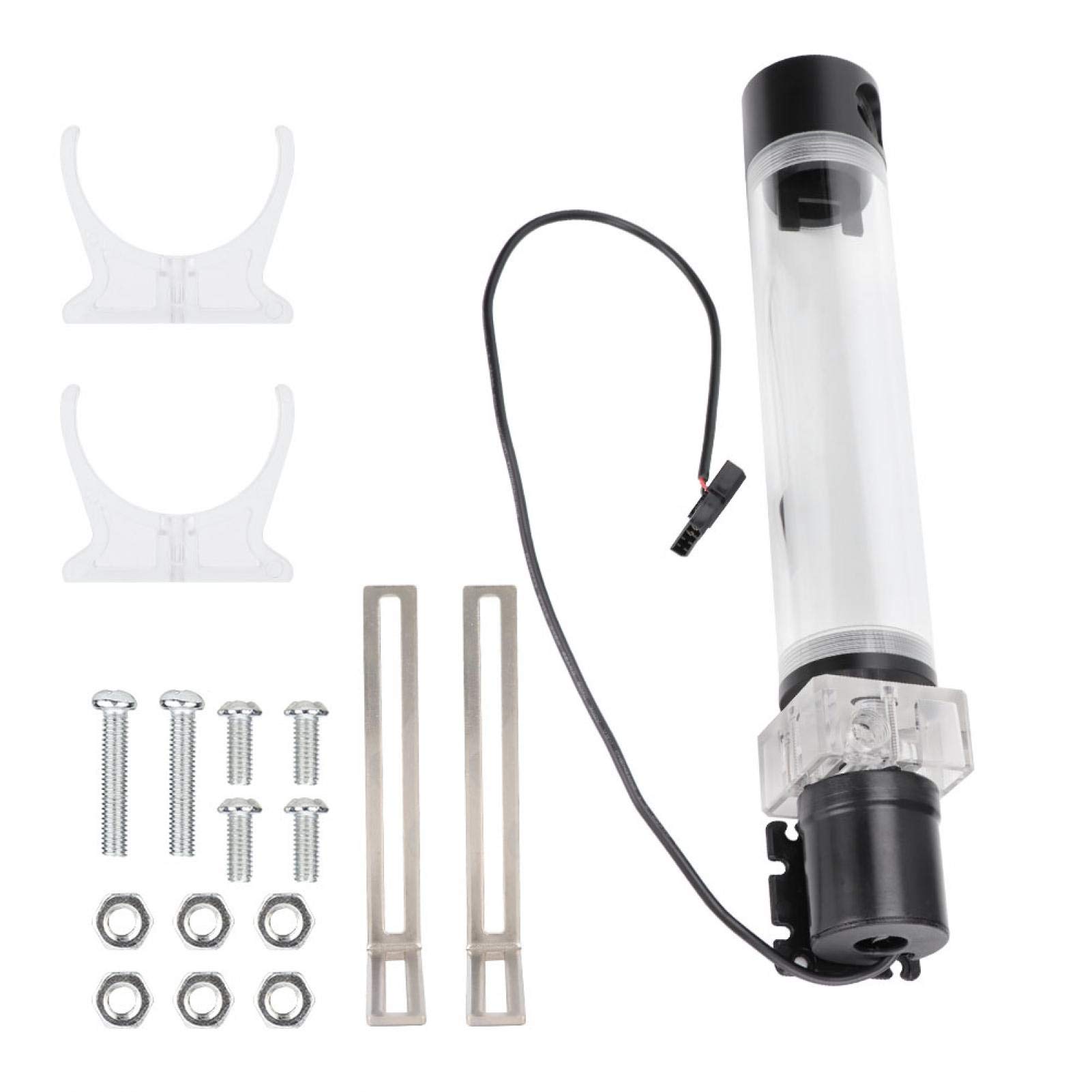 Socobeta Bomba de Agua A Prueba de Agua Tanque de Refrigeración Por Agua Aislante Mejor Rendimiento para Computadora Pc Refrigeración Por Agua Para Ordenador Tanque de Refrigeración Por Agua