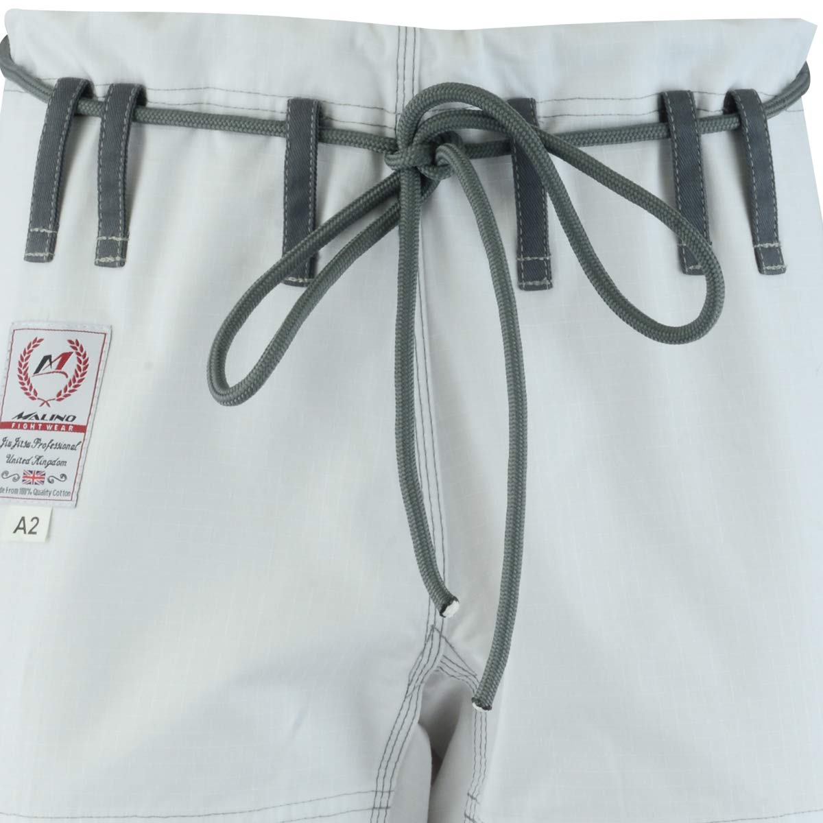 Malino Professionale Brasiliano Jiu Jitsu Gi Suit Blu BJJ Uniforme Perla Tessuto Cotone 450Gsm, Pantaloni 10oz Ripstop Size