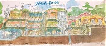 ジブリ美術館　ニモポスター 金曜ロードショーとジブリ展🎞️ ポスターと同じように写真が