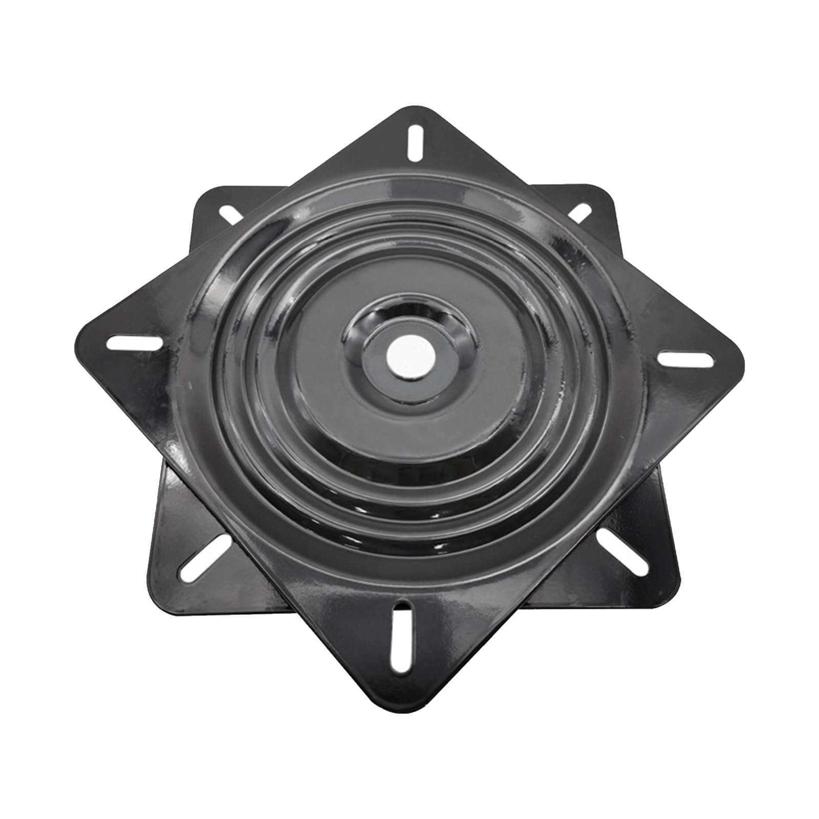 Half-Bead Thickened Universal Turntable Rotating Table Bearing Furniture Square Turntable Mechanical Sofa Chair Base(200 * 200 * 1.5mm)