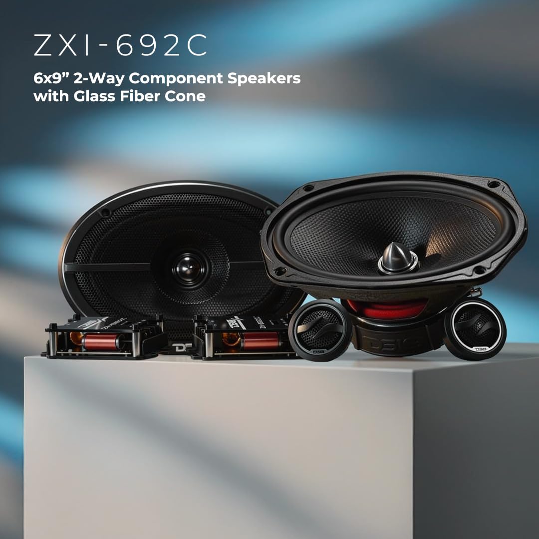 Amazon.com: DS18 ZXi-692C 6x9 Component Speakers 120W RMS 4-Ohm