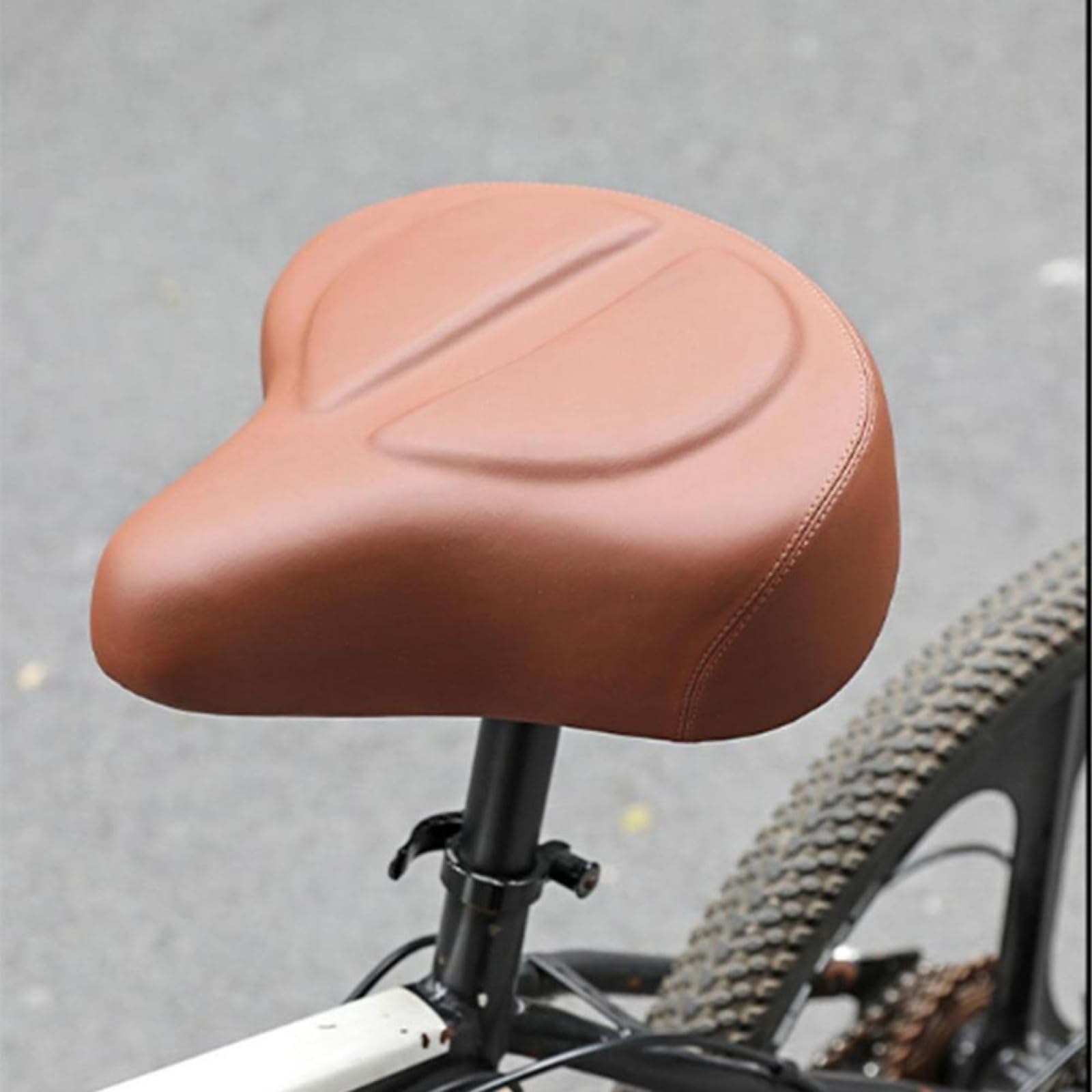 Sella Bici Comfort Morbida Larga – Cuscino Sedile Universale Per Mountain Bike, Bici Da Corsa, Elettrica