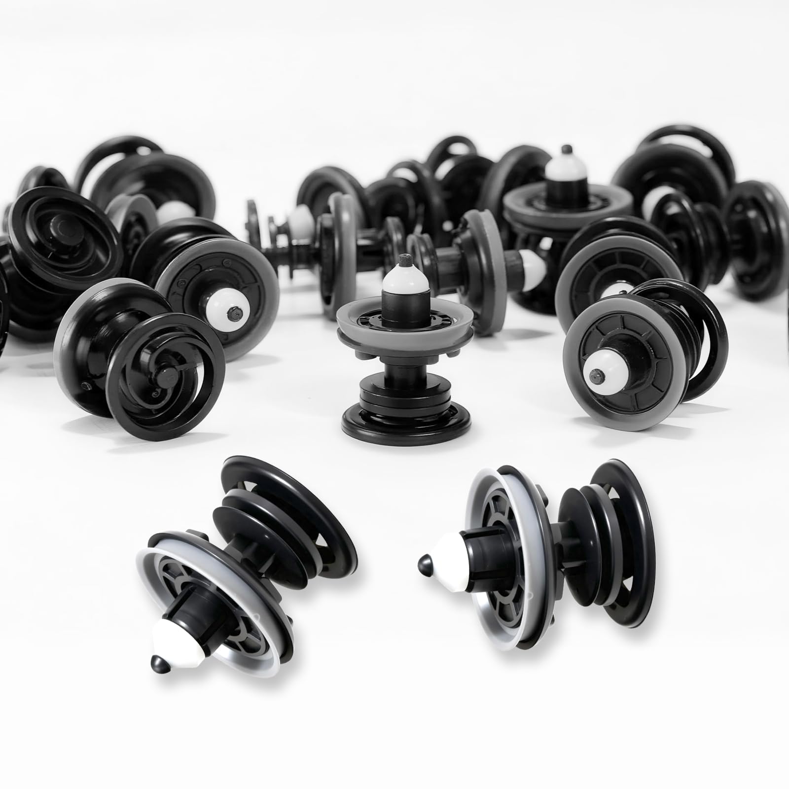 70 Stück Türverkleidungen Befestigungs Clips Befestigung Türverkleidungs Klammern Türverkleidungs Clips Befestigungsclips für Audi A1 A4 A5 A6, VW Golf 5 6 7 T5 T6 Passat Polo Skoda Caddy 7L6868243