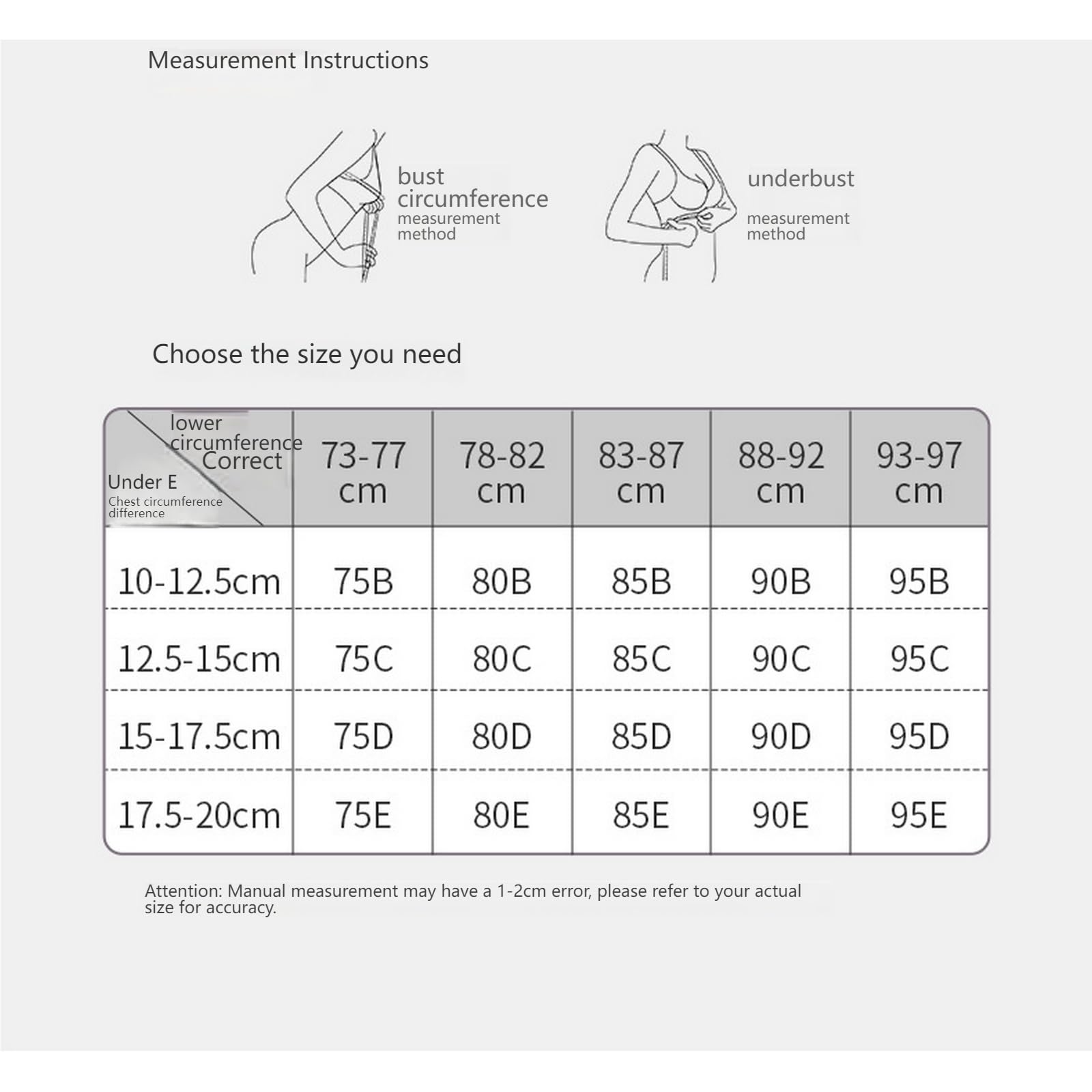 Reggiseno Imbottito Senza Ferretto Estivo da Donna, Sottile, Cuciture, A Coppa Piena, Anti-protrusione, Anti-cedimento, con Supporto Laterale-bianco-75b