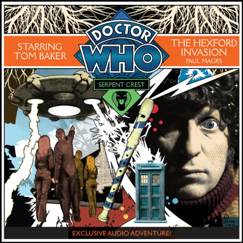 Cover art for Doctor Who Serpent Crest 4: The Hexford Invasion