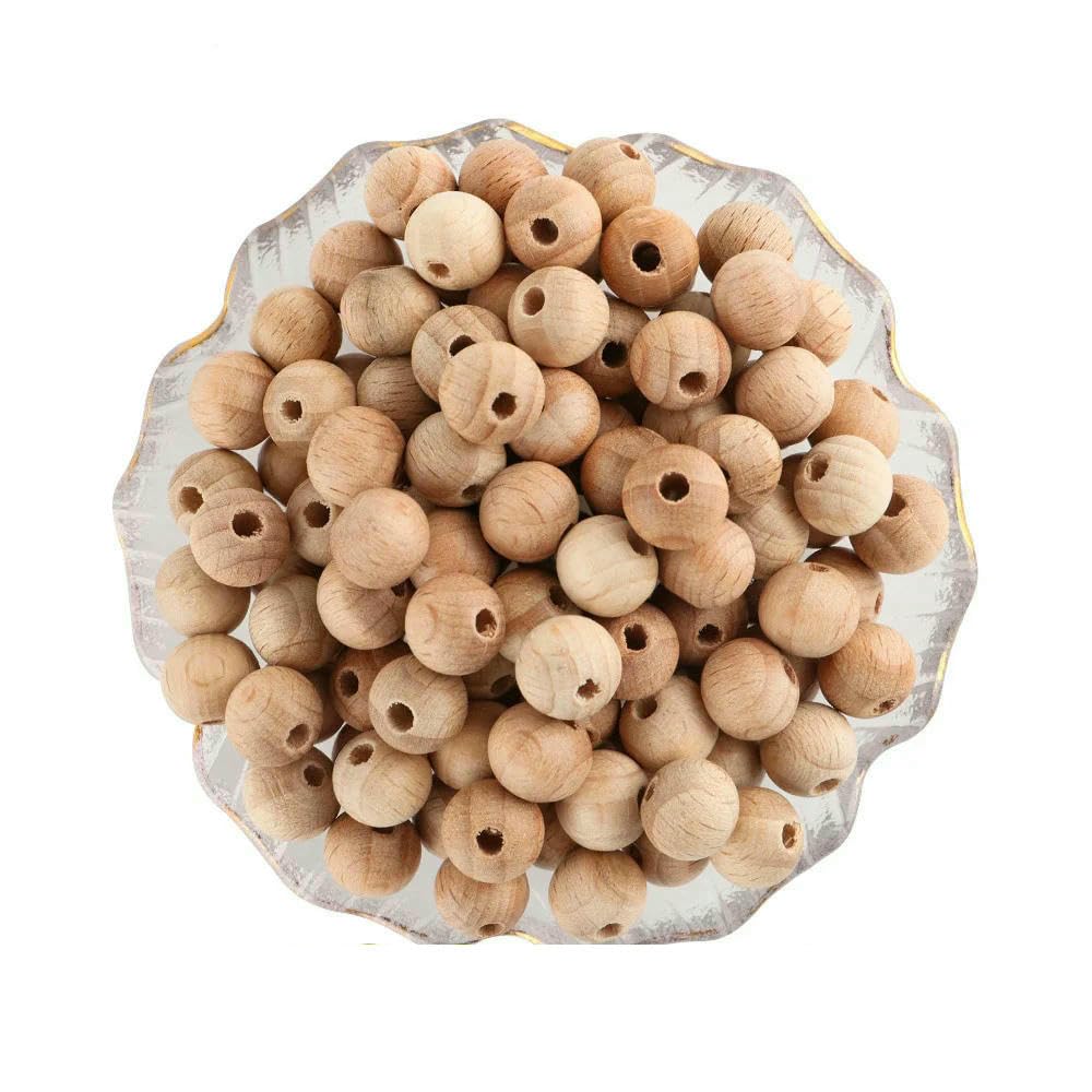 100 à 1000 perles rondes écologiques en forme de lettres et d'hexaèdres pour la création de bracelets, colliers et autres bijoux - 10 mm - 1000 pièces - Autres
