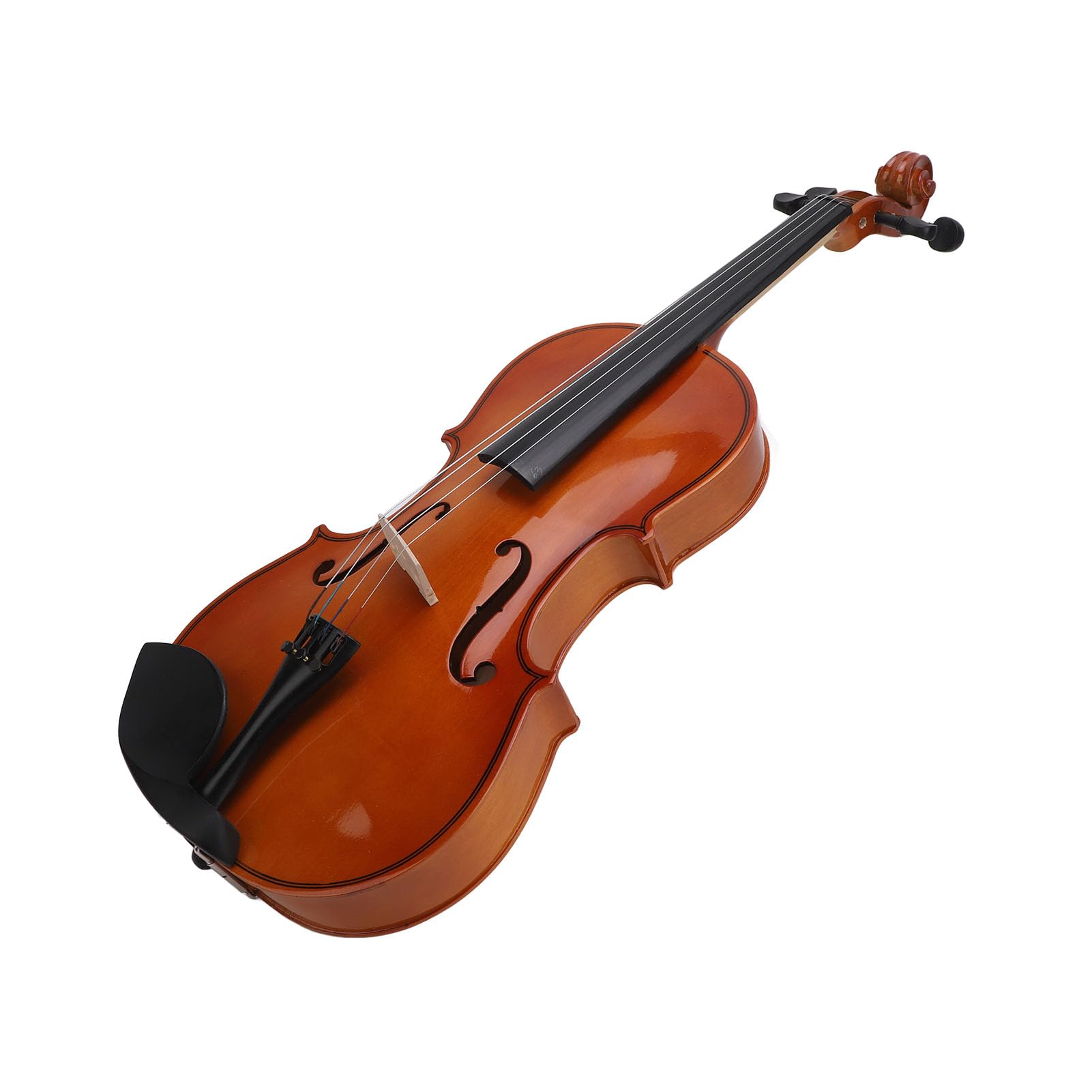 Viola per Principianti, Strumento Musicale Viola per Studenti in Legno con Custodia Triangolare per Esercitazione e Performance
