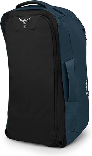 Miniatura 5 de Osprey Farpoint 70L Mochila de viaje para hombre, azul espacial apagado Azul espacial apagado,Tunnel Vision Gris,Negro -,Gopher