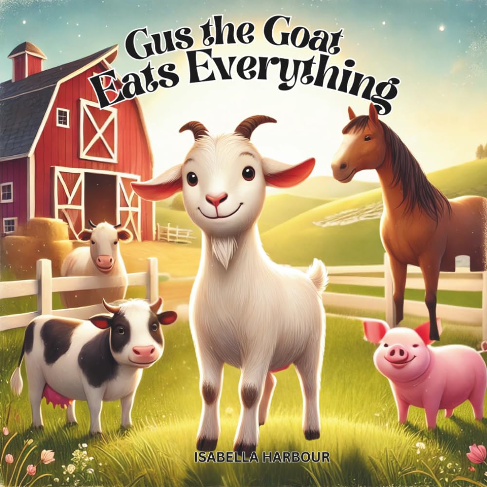 Gus the Goat Eats Everything: A Farmyard Adventure About Listening and Self-Control for Ages 3-5