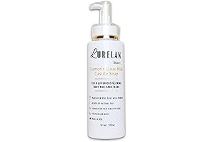 Lurelan Beauty Tumeric Goat Milk Real Organic Liquid Wash