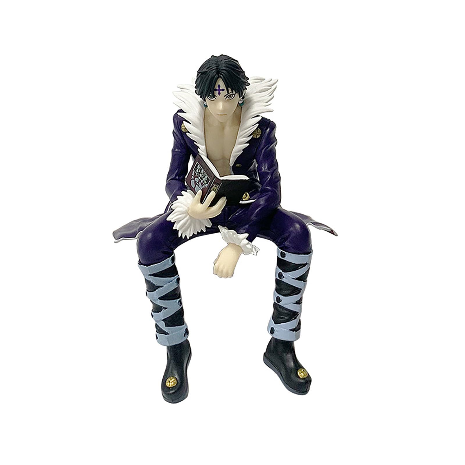 Figurki, Zoldyck Chrollo Lucilfer Kurapika Illumi Hisoka Anime Rysunek(As Shown in Figure 4,Product height: 13.5cm/5.31 inches)