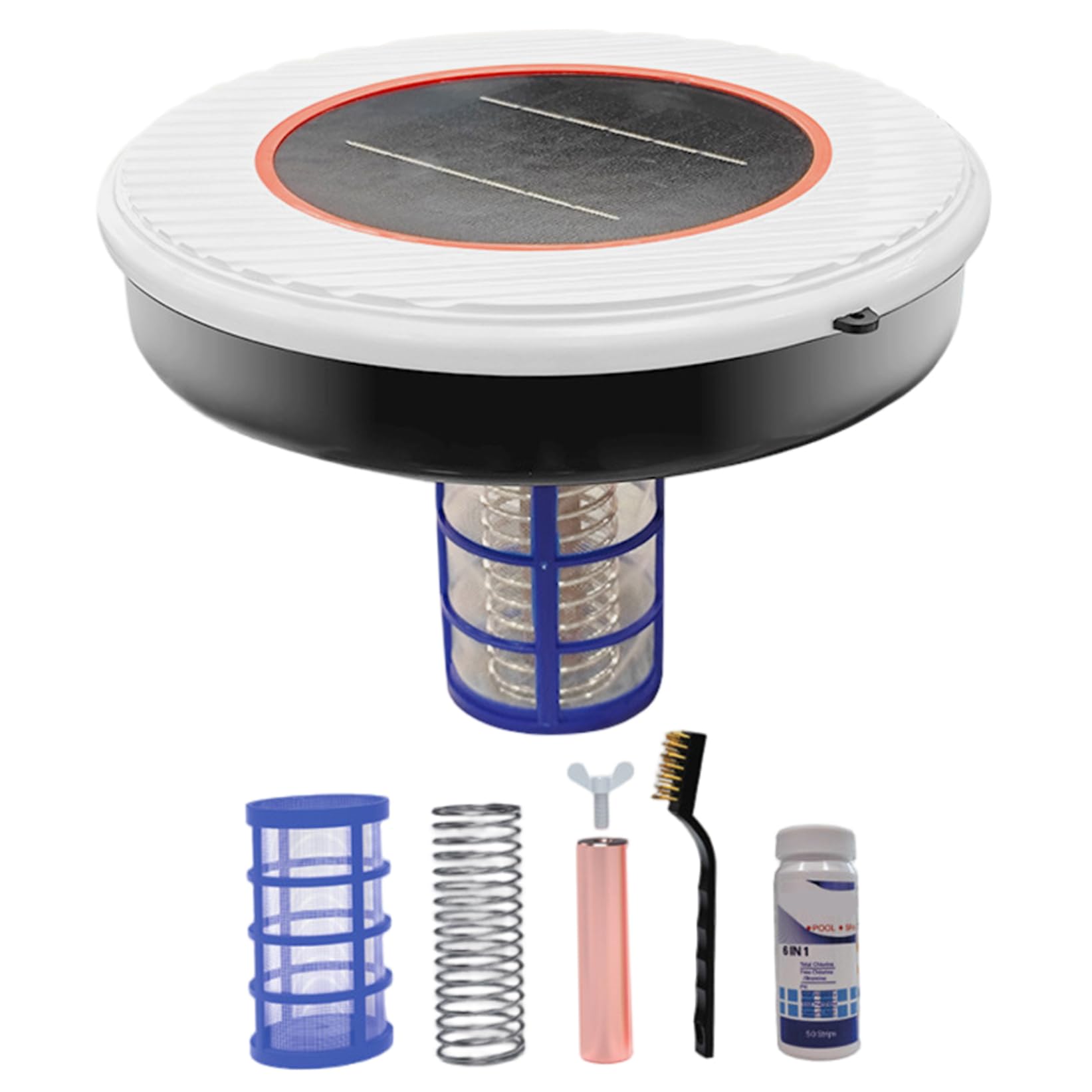 Ionizador Solar para Piscinas enterradas y elevadas: Reduce los costos de Productos químicos con el Accesorio ABS para Piscinas de desinfección con Iones de Cobre