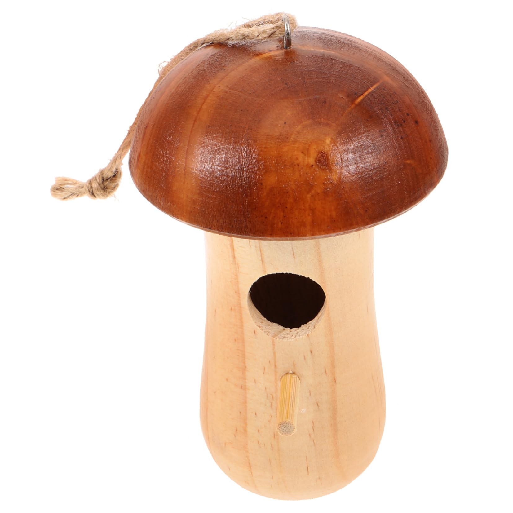 YARNOW 4 Pz Casa del Colibrì Mangiatoia per Fringuelli all'Esterno Vassoio per Appendere Cibo per Uccelli Forniture per Uccelli da Giardino Mangiatoia per Pappagalli Selvatici di Legno