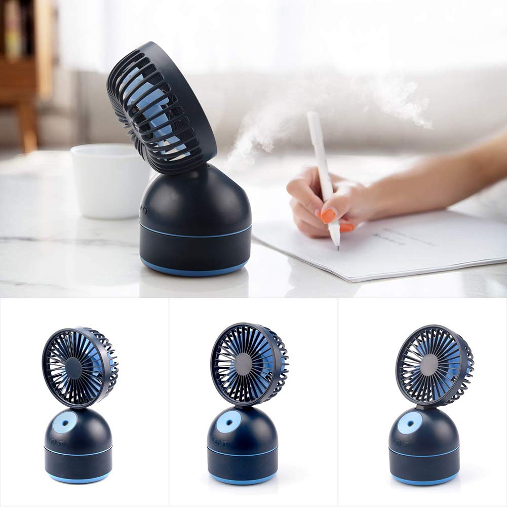 Amazon | 卓上扇風機 ミストファン加湿機能を付き 噴霧扇風機 usb