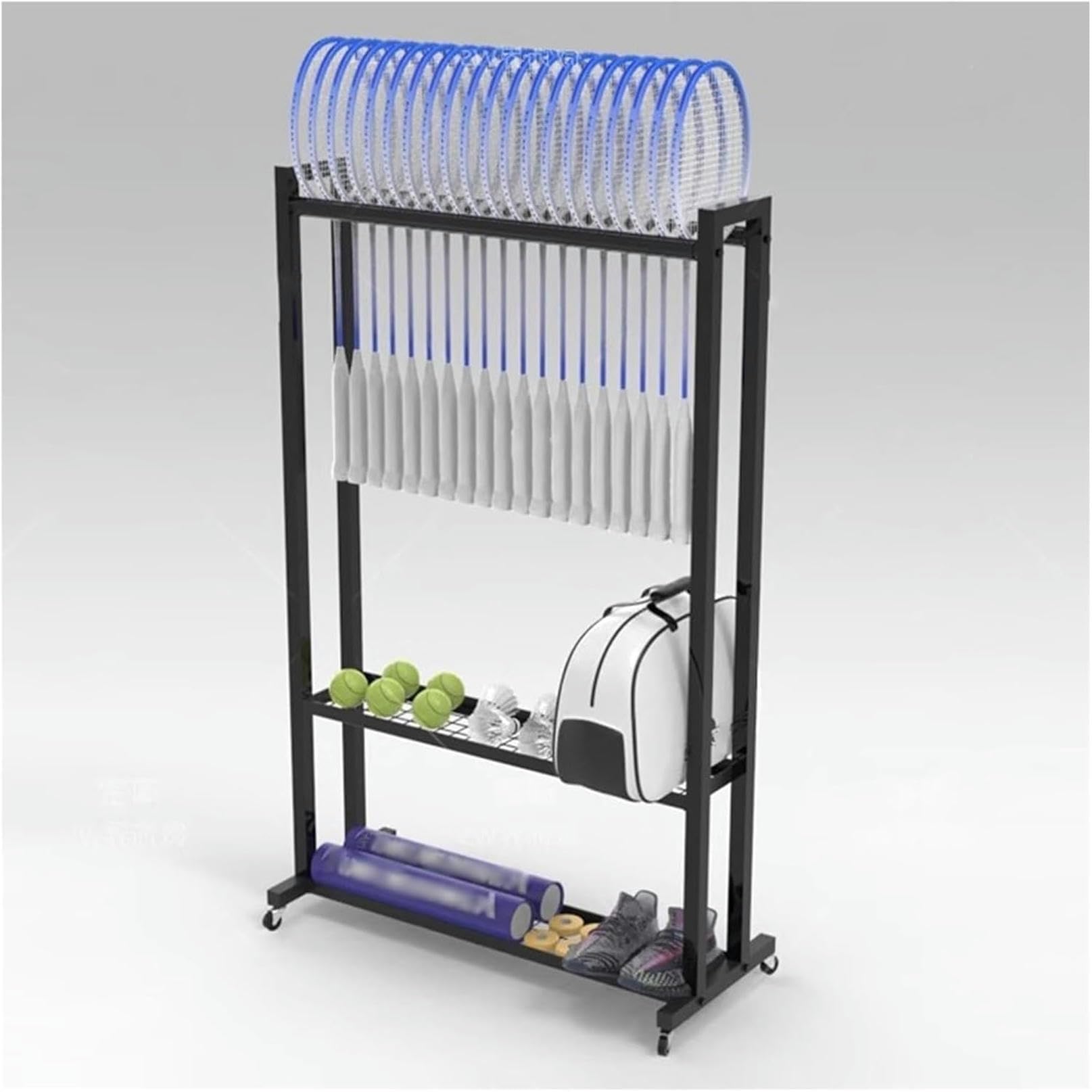 Support de rangement pour équipement de sport et balles pour le garage