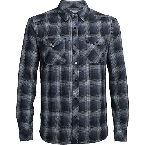 Icebreaker Merino Men's Lodge Long Sleeve Flannel Shirt