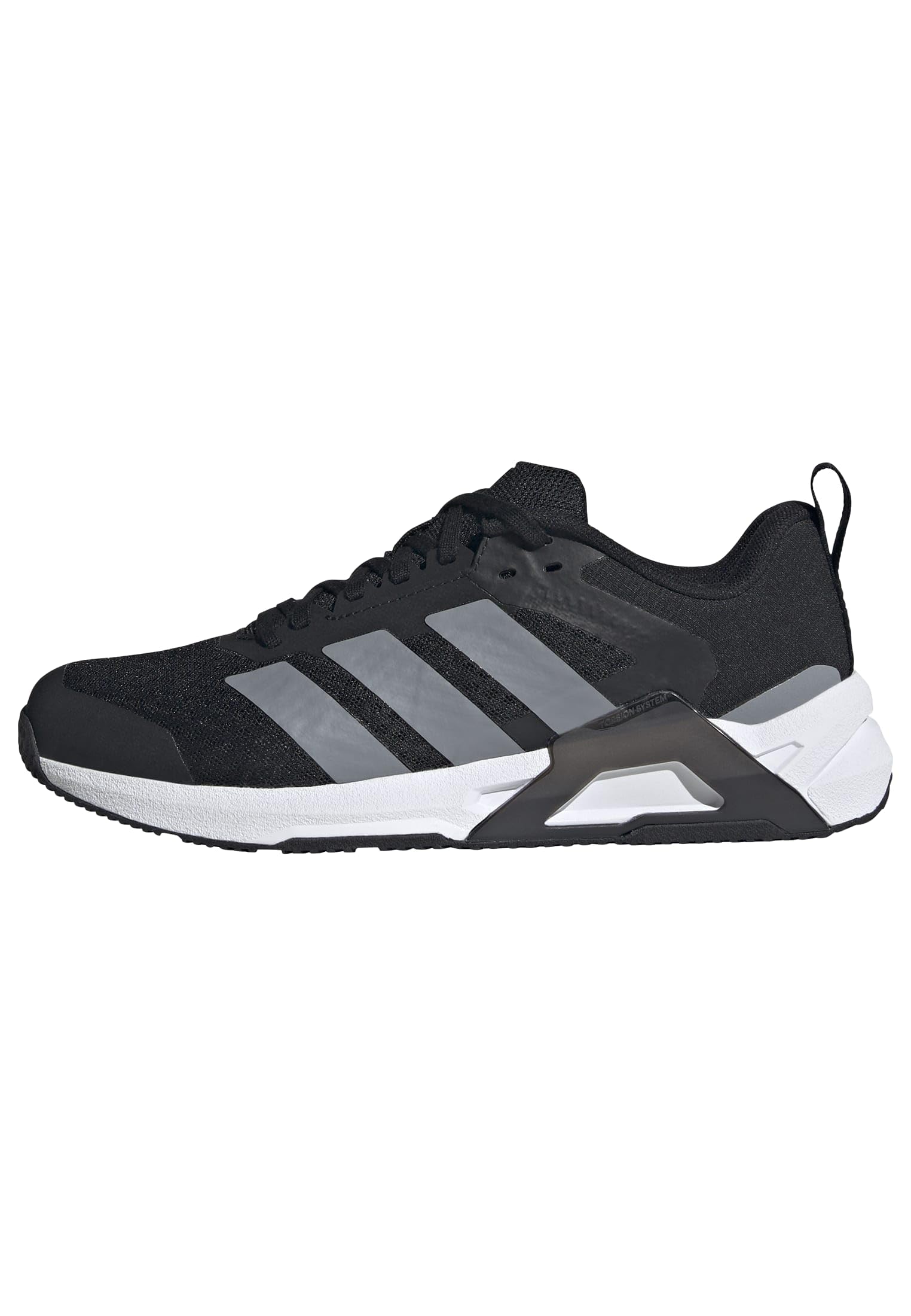 adidas Womens Dropset Control Training Sneakers Shoes - Black, Black/Grey/Lucid Red, 7.5 Wide-picture-26