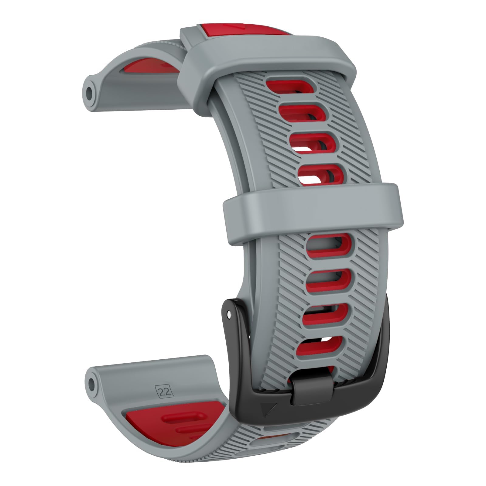 Bracelet de remplacement 22mm en silicone pour Garmin Fenix 5 - 8