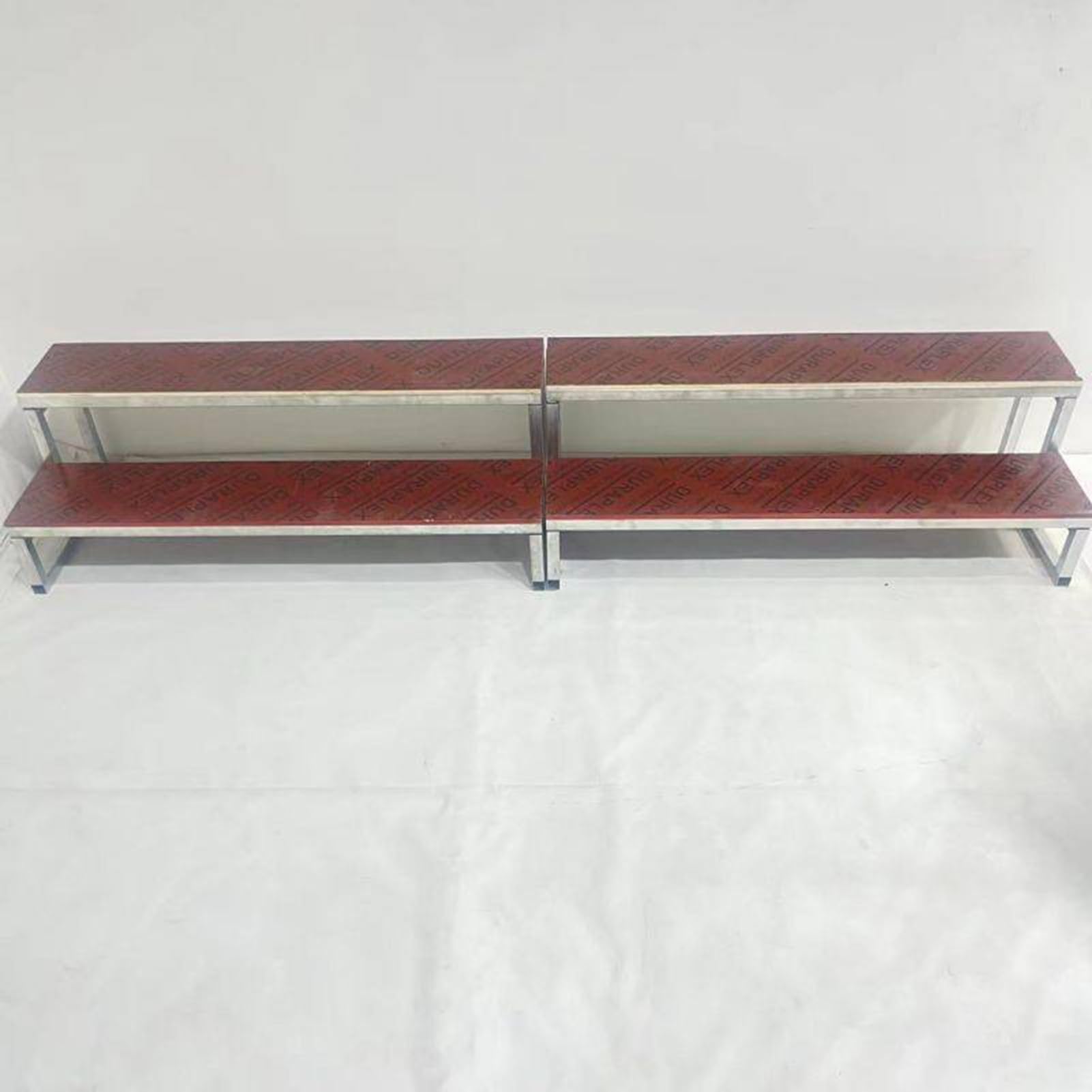 A 1/2/3 Livelli Pedane Per Coro, Antiscivolo Gradini Per Palcoscenico Corale, Scuole Matrimoni Concerti Conferenze Chiesa Spettacoli Teatro Scale Piattaforma(122x50x40cm)