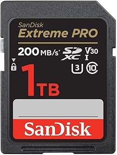 SanDisk Extreme PRO 1TB UHS-I U3 SDXC Memory Card