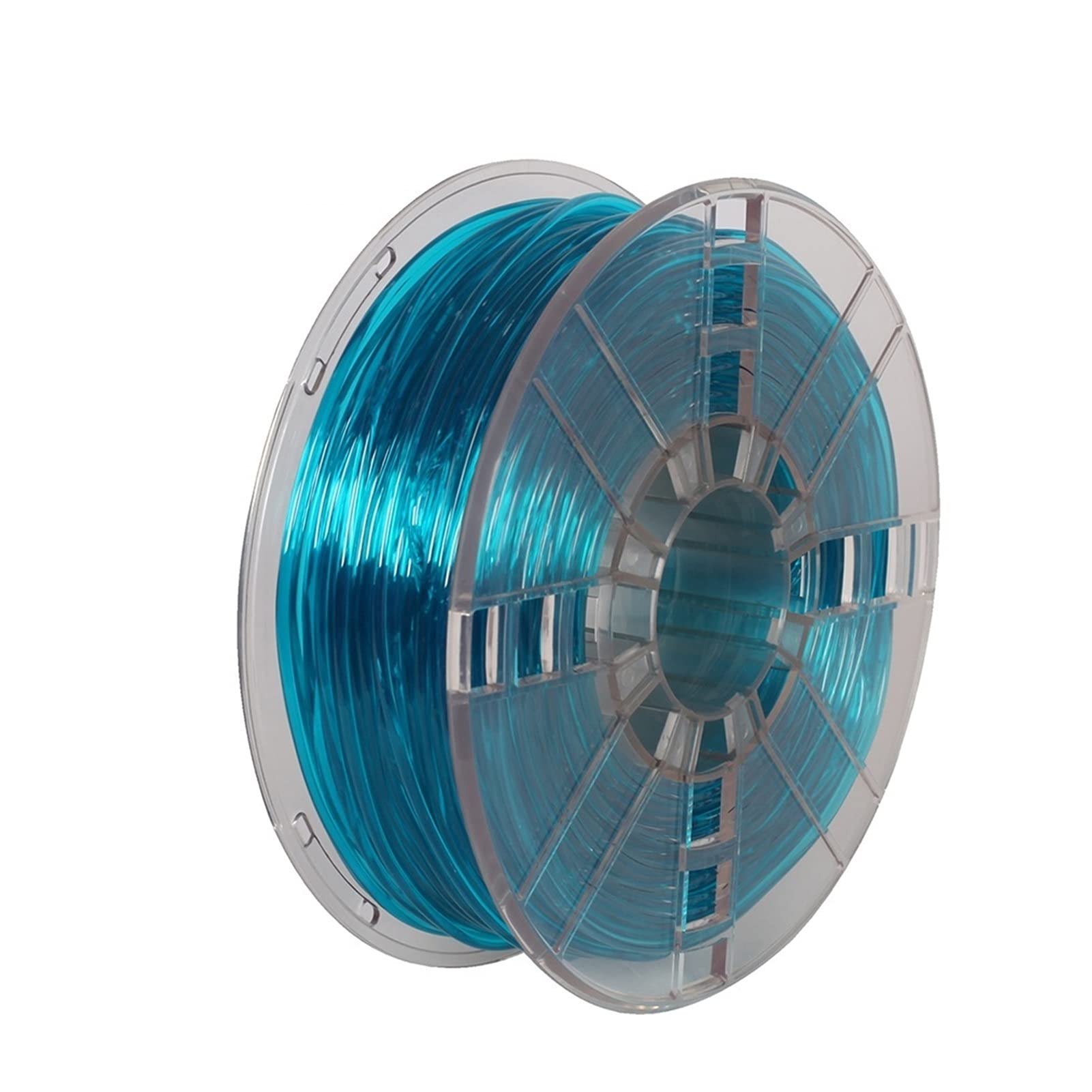 kasu Elastisches flexibel TPU 3D. Druckerfilament 1,75mm Gummimaterial Roll Flex 500g 250g Rot Schwarz Blau Filament for 3D-Druck (Color : 16A Turquoise-500g)