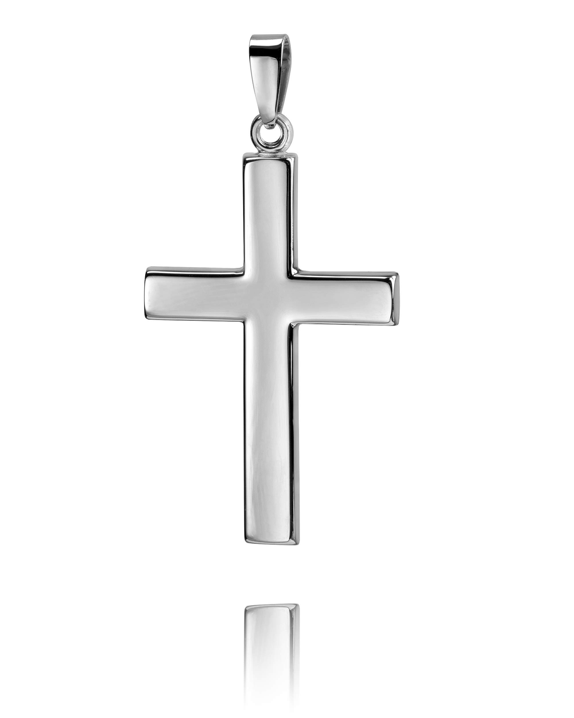 Kreuz-Anhänger großes Kreuz für Damen, Herren und Kinder 925 Sterling-Silber