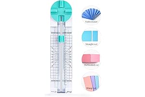 Multi-functional Paper Trimmer: 4-Style Perforation Tool