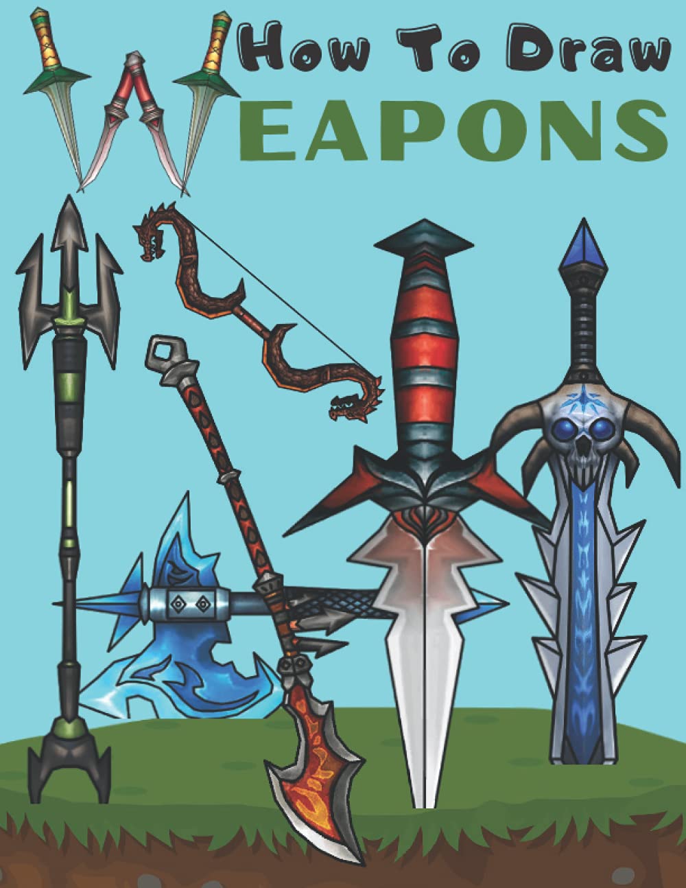 Buy How To Draw Weapons: (Volume 2) Step By Step Drawing s, Axes ...