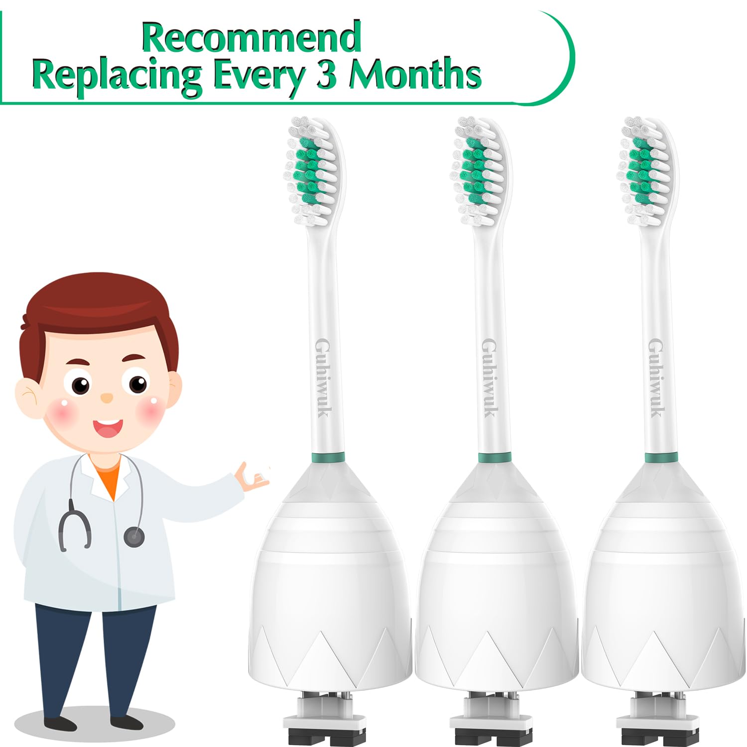 Testine di ricambio per spazzolino Philips Sonicare E-Series