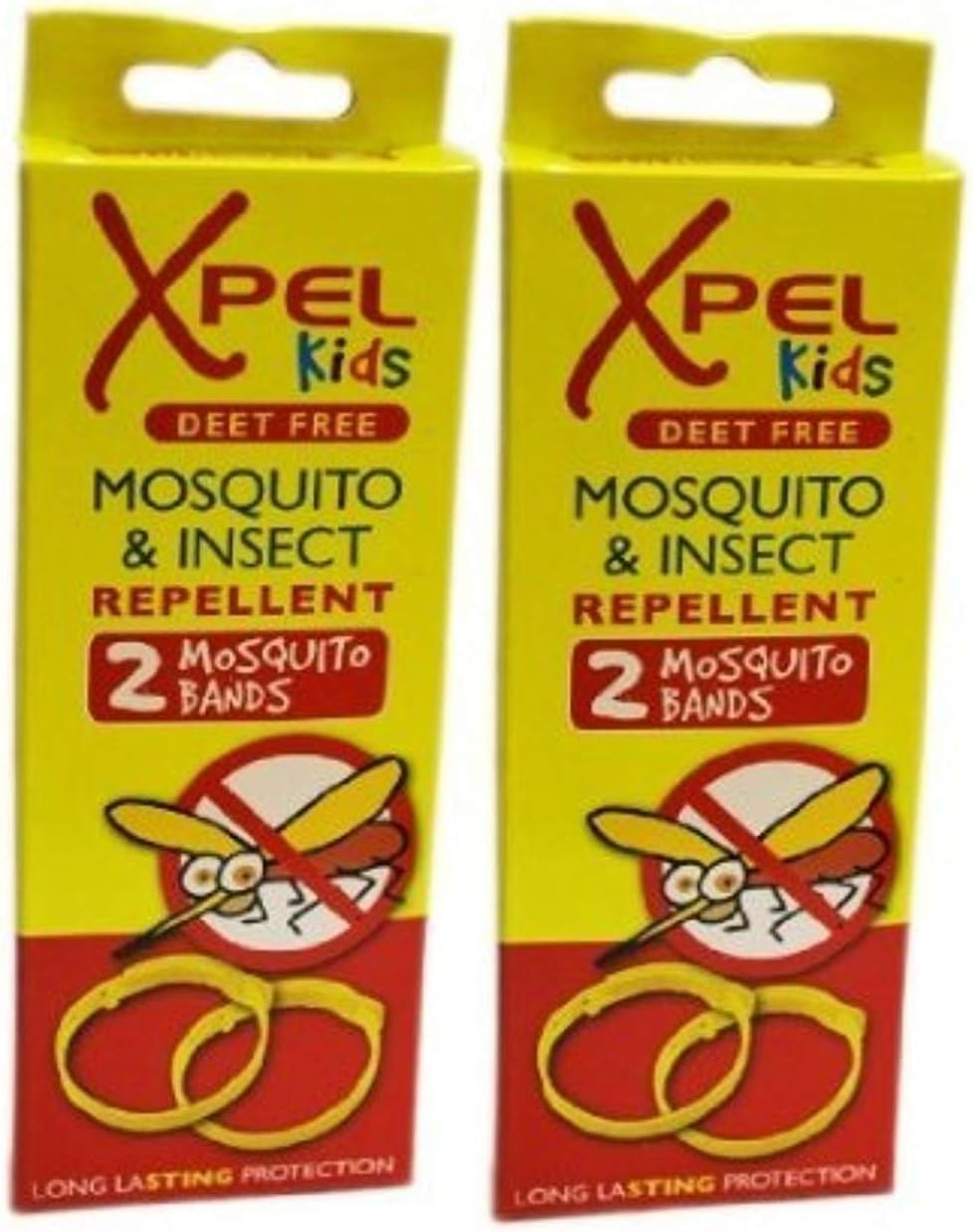 Xpel Kids Mosquito & Insect Repellent Wrist Bands (2 Packs) 2 Per Pack