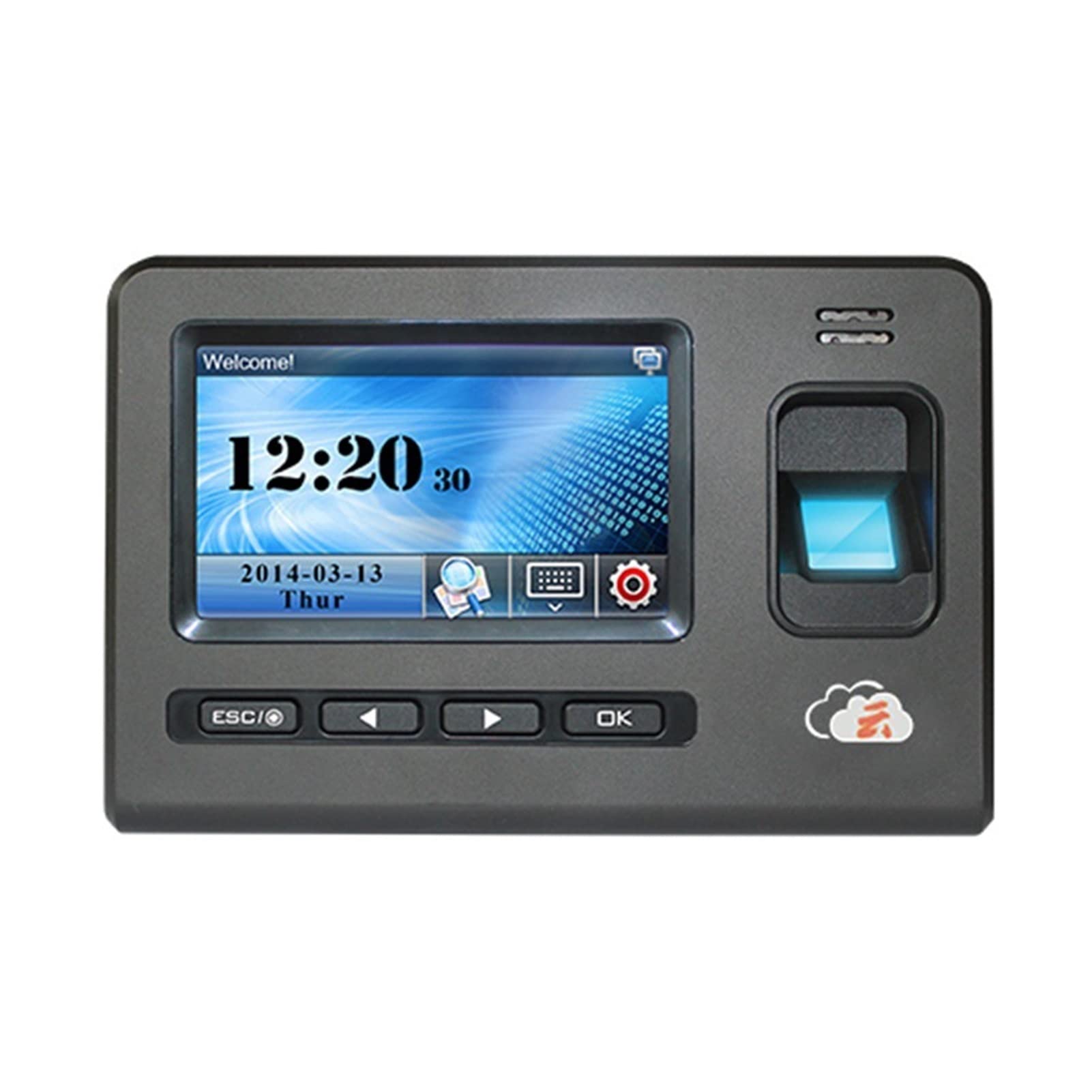 Orologio marcatempo, Tpad86. -Io Time frequenza Fingerprint Machine Nube Time Frequenza Macchina Network Time Frequenza Macchina for Impronte digitali per Affari, Ufficio