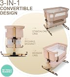 cutebeams Baby Bassinet – Rocking function listed