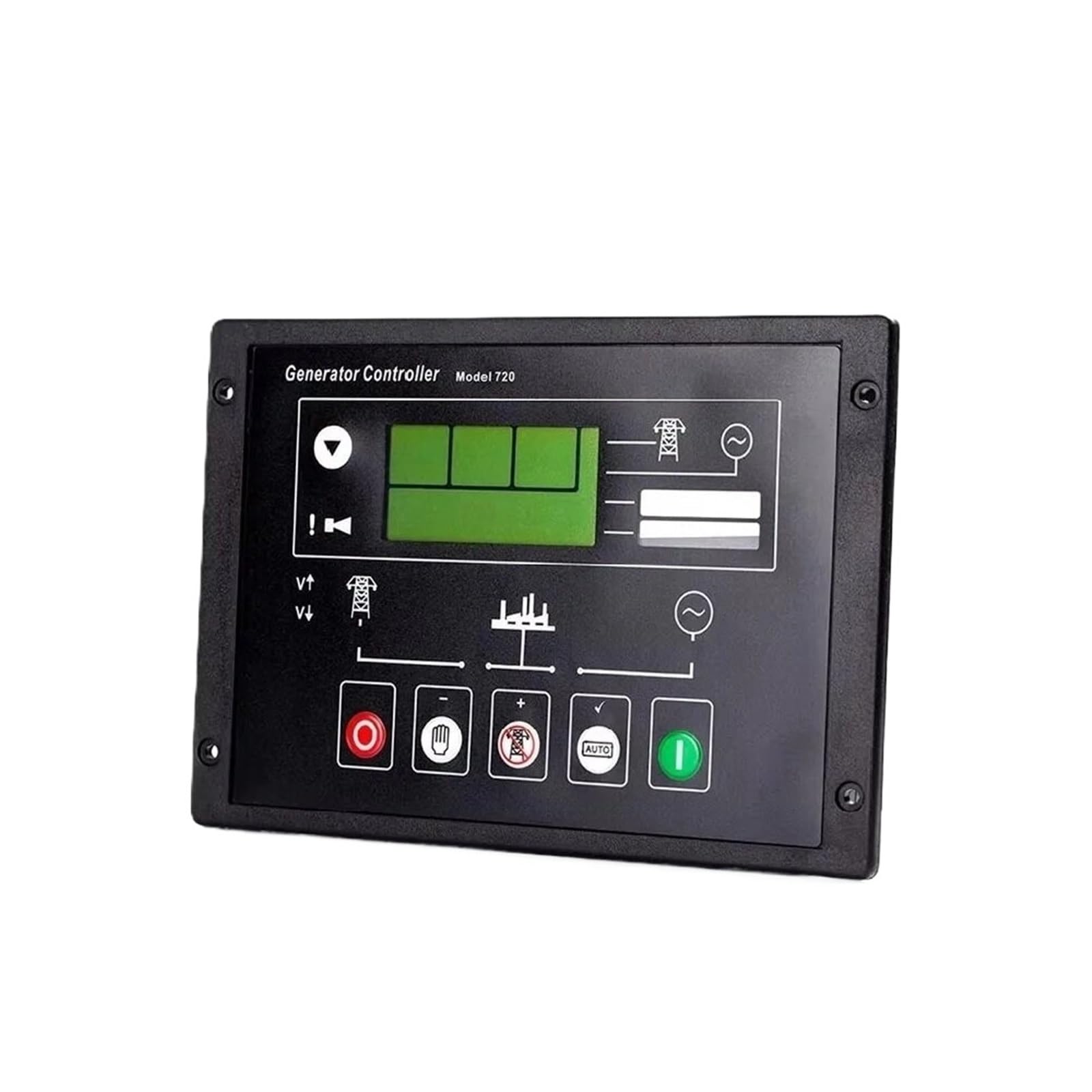 Jdilfunu 720 Model Dse710 Dse720 Controller Generator Auto Start Control Module Panel Lcd Display For Genset Parts 1Pcs(720 Model)