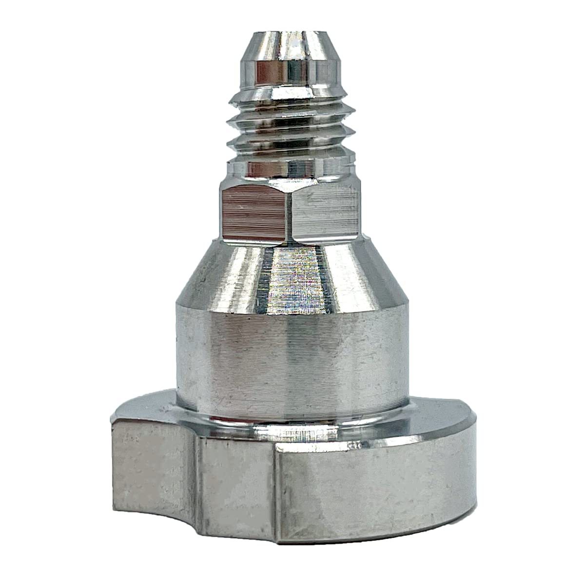 Spray Gun Paint System Stainless Steel Adapter (14)(Aftermarket) Compatible with 1.0 System Only and The Disposable Spray Gun Cup Liners and Lid System