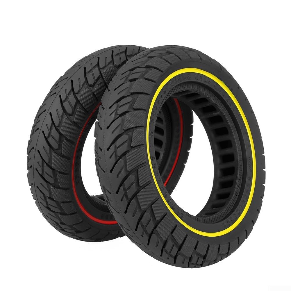 Pneu de scooter tout-terrain solide 10 x 2,5 anti-crevaison (B)