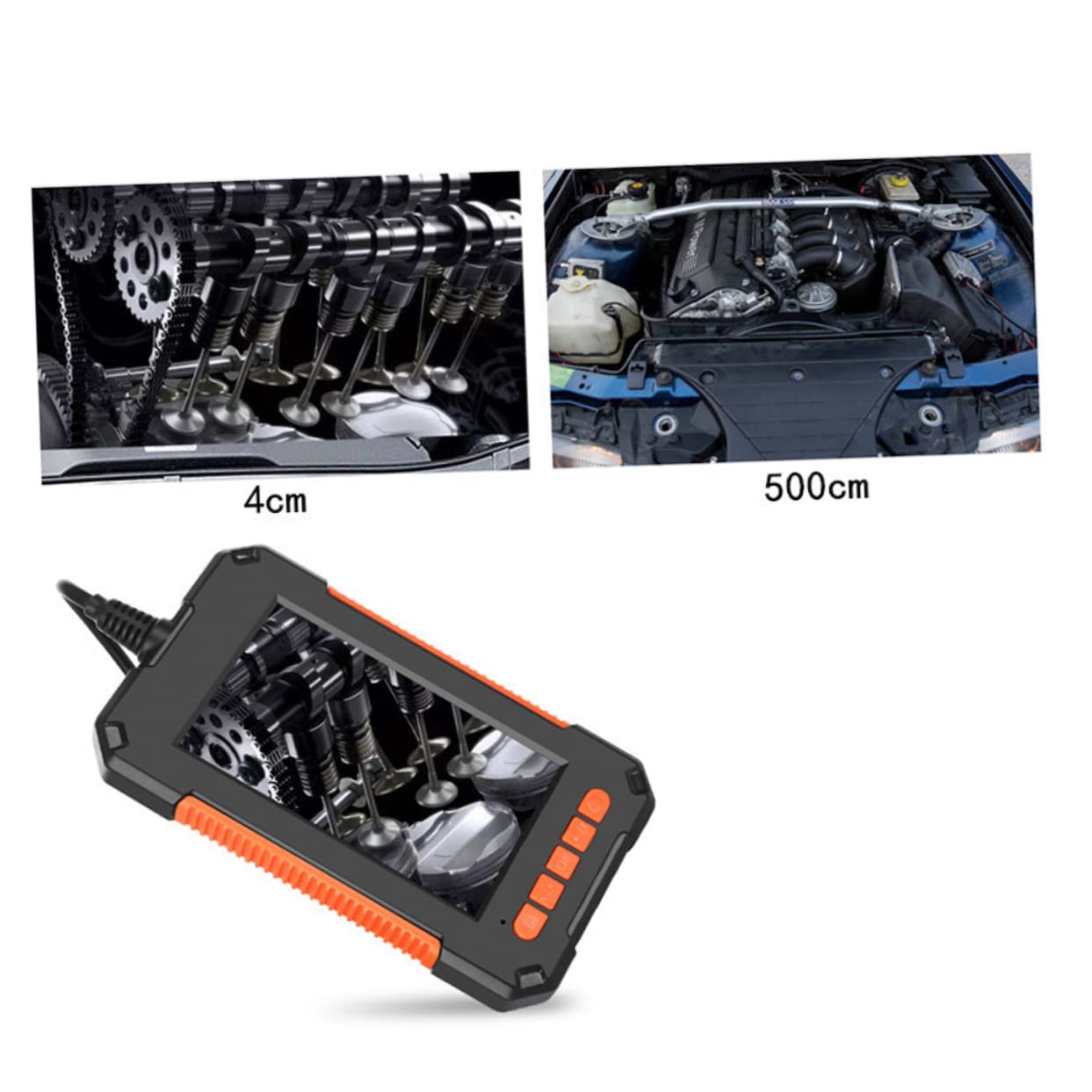 PRETYZOOM 1pc Digital Borescope Black Repairing Tools Handheld Inspection Camera