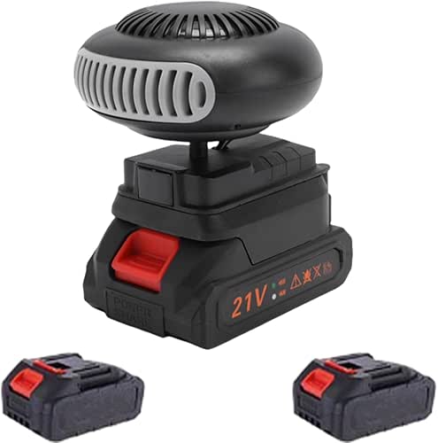 Portable Car/Camping Battery Powered Heater Cordless, USB Cordless Rechargeable Fast