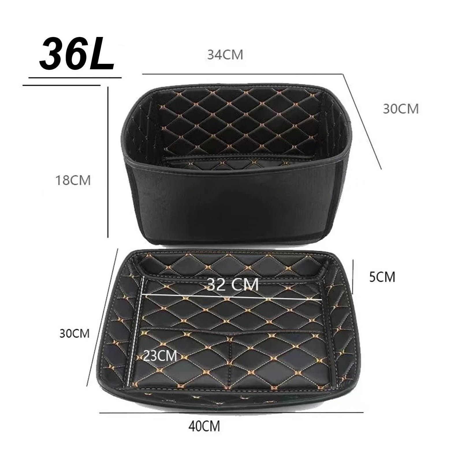 Fodera Baule Moto Universale per bauletto posteriore per moto per 28L-100L, fodera interna per bagagliaio