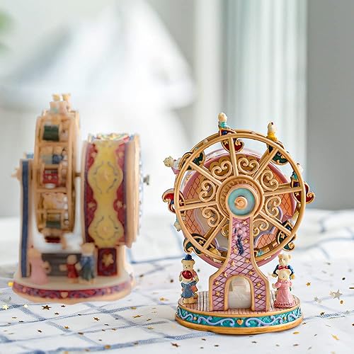 Miniatura 2 de LOVE FOR YOU Caja de música envuelta para regalo, decoración musical de oso para niñas, niños, hermana, hijo, hija, mamá, nieta, abuela, sobrina,