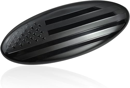 Miniatura 1 de Insignia de bandera estadounidense de 9 pulgadas, emblema ovalado para parrilla delantera y trasera para F150 04-14 F250 F350 05-07 Expedition 07-14