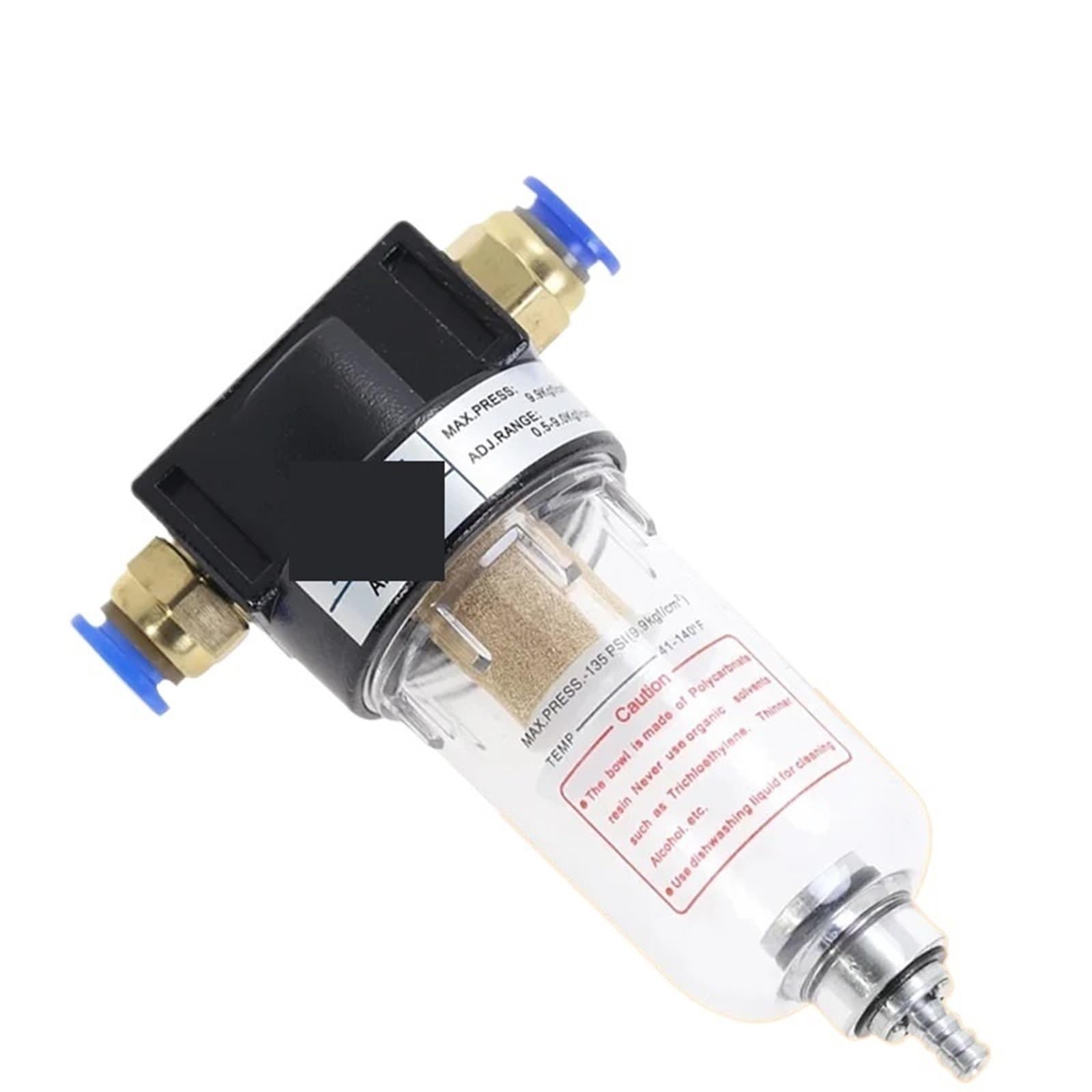 Procesador de fuente de aire AF2000, separador de agua y aceite, compresor, pistola de pintura en aerosol, filtro, drenaje de un solo componente, 1 Uds.(AF w (BT8-02x2),1 Sets)