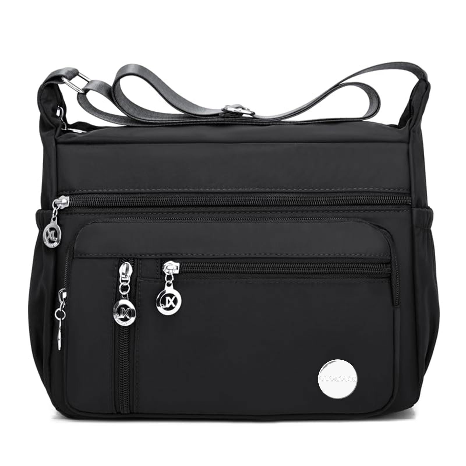 COOLOME Purses for Women CrossBody Bag Waterproof Purse Shoulder Handbag Multiple Pockets Nylon Messenger Bag Fashion Tote Bag with Adjustable Shoulder Bag