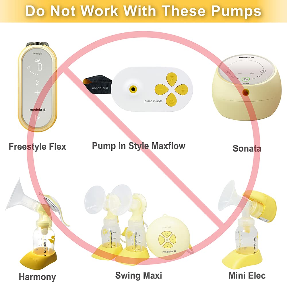 Nenesupply Pump Parts Compatible with Medela Breastpump Replacement Kit