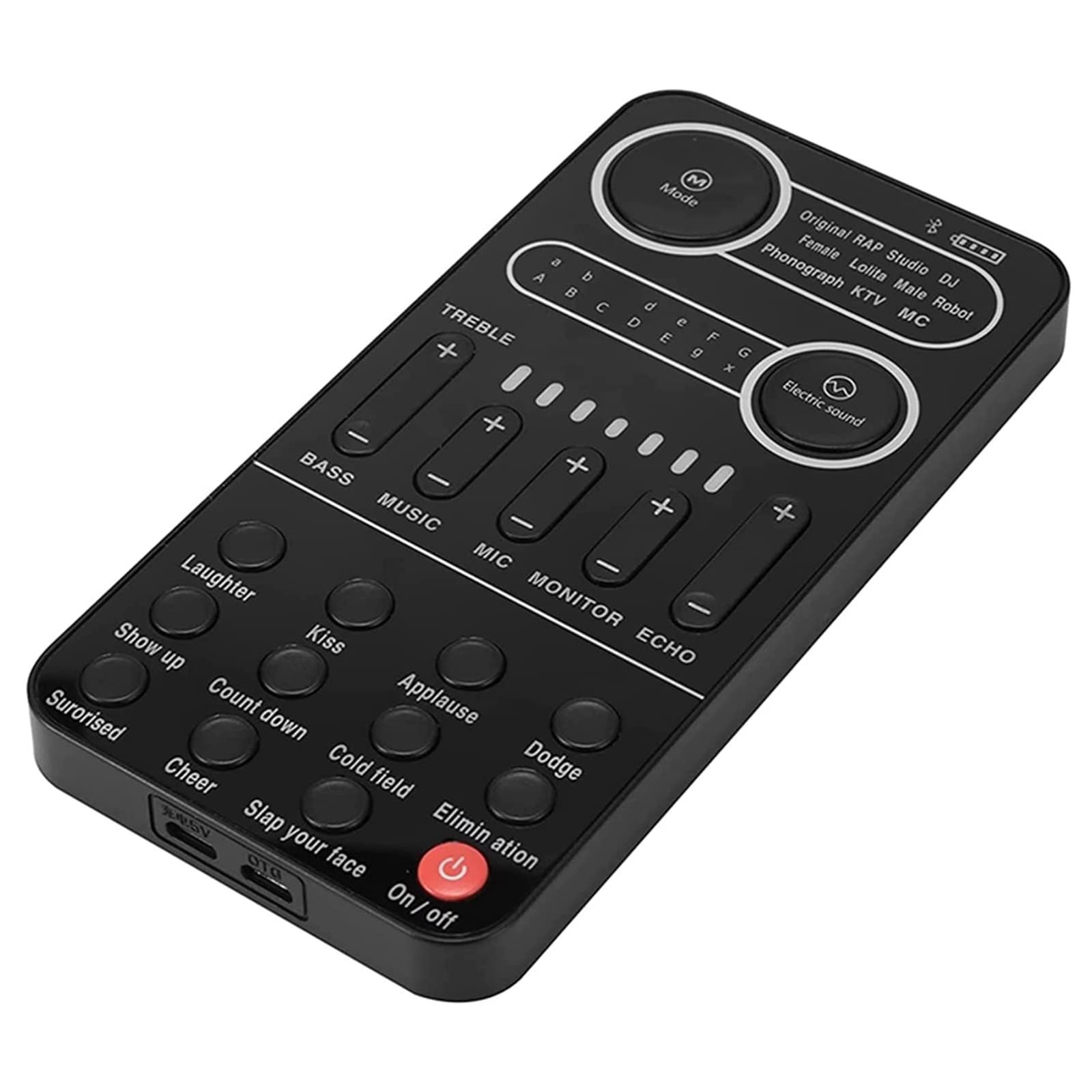 Mixer Audio Professionale, Scheda Audio Live, Scheda Audio per intrattenimento Video, Effetti sonori Multipli, Scheda Audio Live per Streaming Live