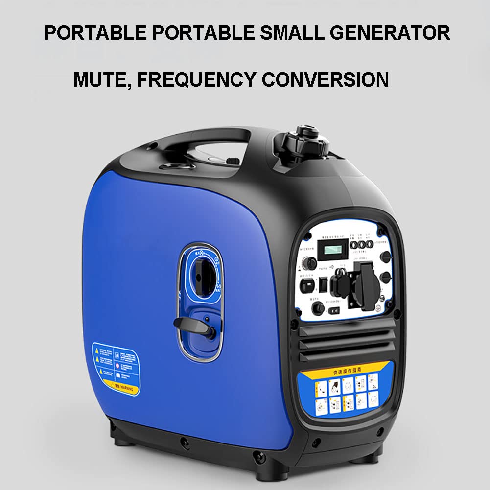 Amazon.co.jp: ポータブル ガソリン発電機、1200W インバーター発電機 